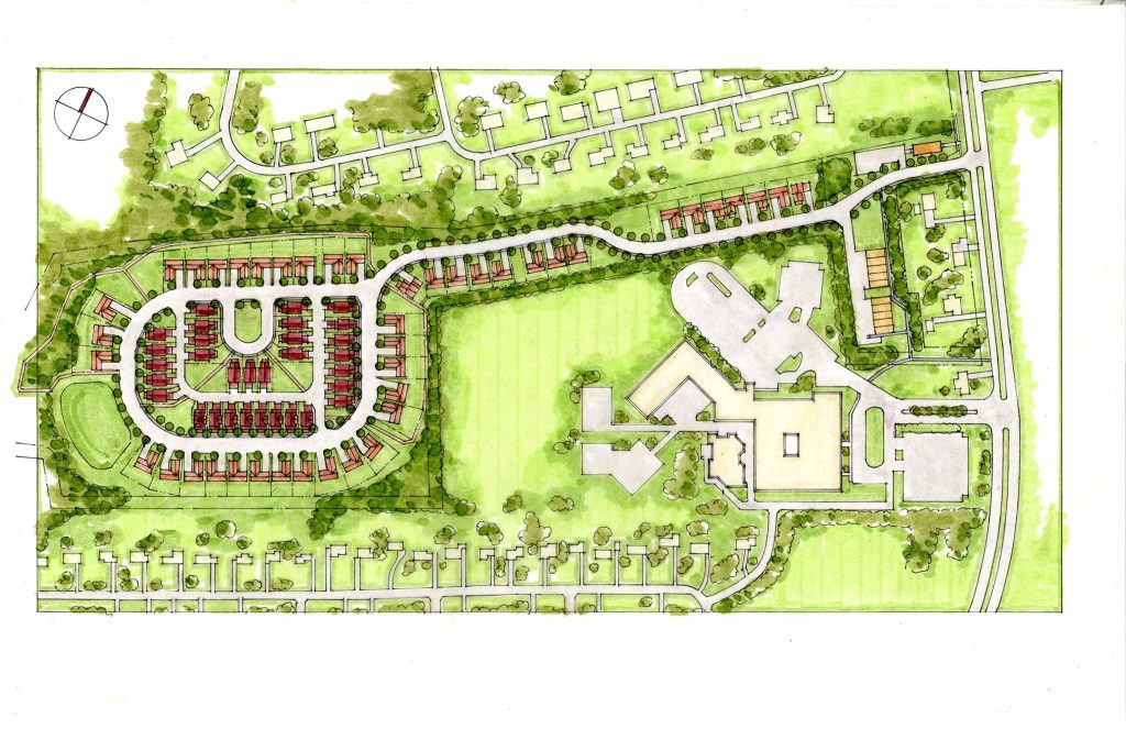 Wlanut Site Plan